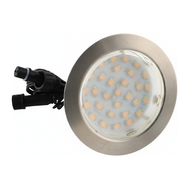Synergy 21 LED recessed floor spotlight ARGOS round in-GD IP67 ww