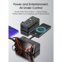 Išorinė baterija Power Bank Dudao K11 Max 10W 30000mAh juoda Išorinė baterija Power Bank Dudao K11 Max 10W 30000mAh juoda
