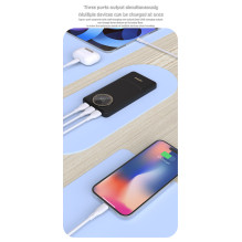 Išorinė baterija Power Bank Dudao K12 22.5W 10000mAh juoda Išorinė baterija Power Bank Dudao K12 22.5W 10000mAh juoda