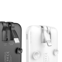 Išorinė baterija Power Bank Dudao K15 22.5W 10000mAh juoda Išorinė baterija Power Bank Dudao K15 22.5W 10000mAh juoda