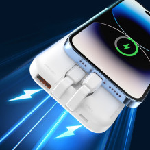 Išorinė baterija Power Bank Dudao K15 22.5W 10000mAh juoda Išorinė baterija Power Bank Dudao K15 22.5W 10000mAh juoda