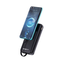 Išorinė baterija Power Bank Dudao K15 Pro 22.5W 20000mAh juoda Išorinė baterija Power Bank Dudao K15 Pro 22.5W 20000mAh juoda
