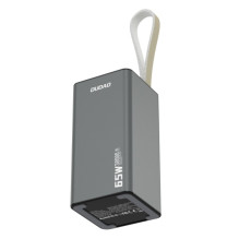 Išorinė baterija Power Bank Dudao K65+ 65W 30000mAh juoda Išorinė baterija Power Bank Dudao K65+ 65W 30000mAh juoda