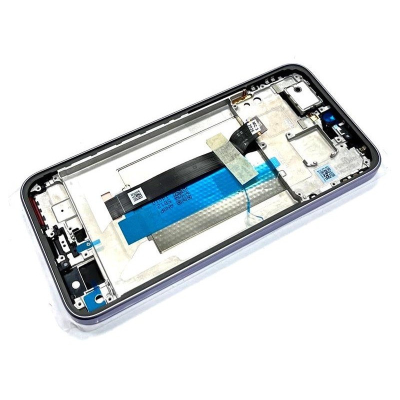 Ekranas Xiaomi Redmi Note 15 Pro 5G su lietimui jautriu stikliuku ir rėmeliu Mist Purple originalus (service pack)