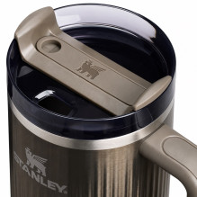 STANLEY thermal cup Quencher H2.O Fluted 1.18L GunMetal Shine STANLEY thermal cup Quencher H2.O Fluted 1.18L GunMetal Shine