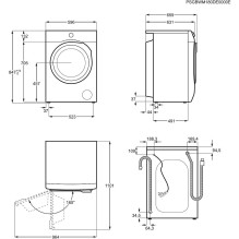 Washing machine AEG LFR73944QE Washing machine AEG LFR73944QE
