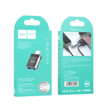 Hoco UA17 Adapter Type-C to USB-A Black Hoco UA17 Adapter Type-C to USB-A Black