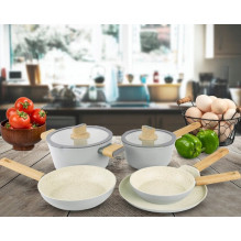 Westinghouse WCCS205307A aluminium cookware set, 7 pieces