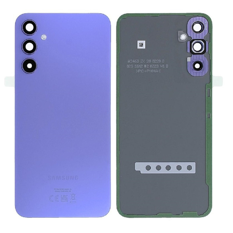 Galinis dangtelis Samsung A346 A34 5G 2023 Violet originalus (used Grade C)