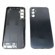Galinis dangtelis Samsung A145 A14 4G 2023 Black (without camera lens) originalus (used Grade C)