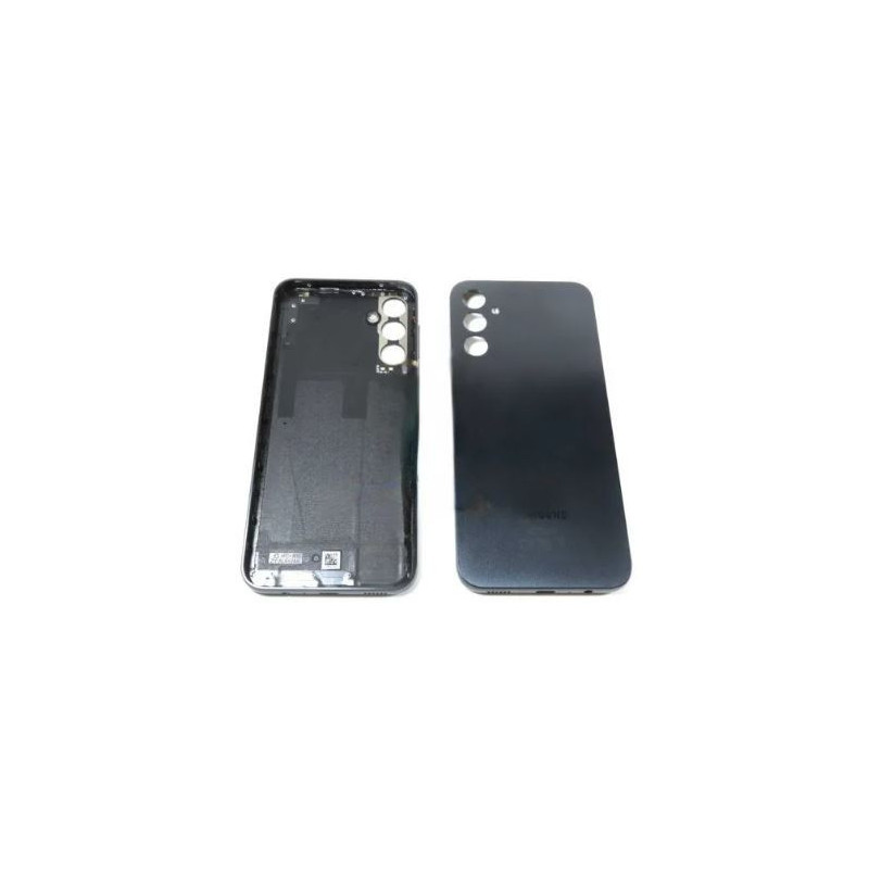 Galinis dangtelis Samsung A145 A14 4G 2023 Black (without camera lens) originalus (used Grade C)