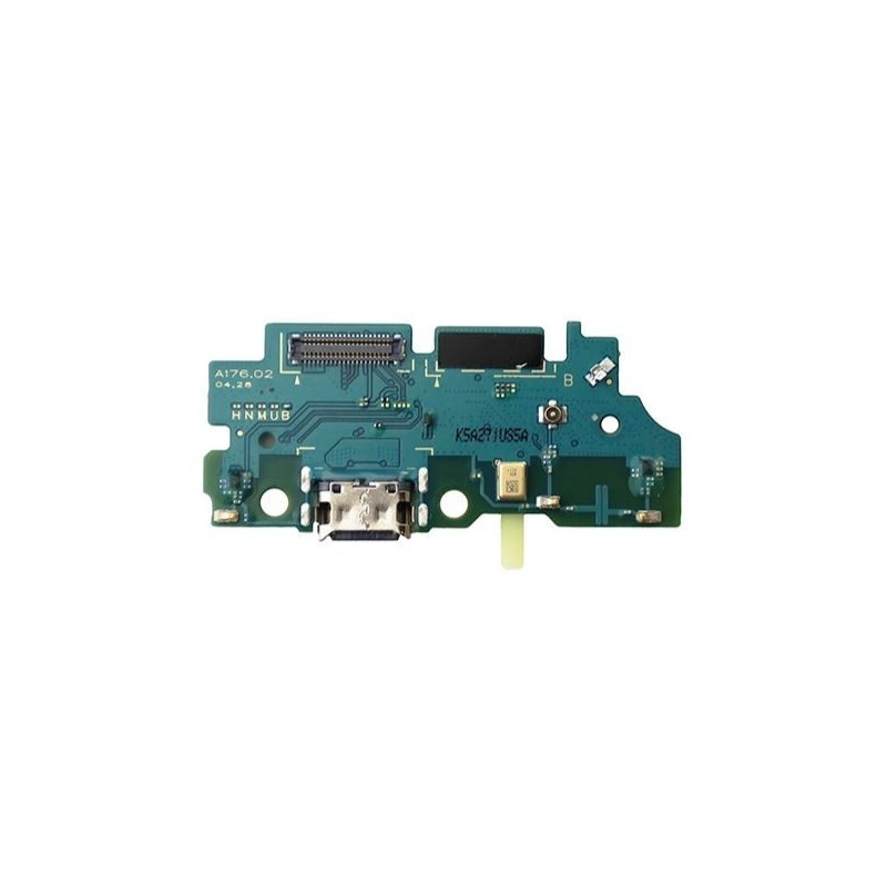 Lanksčioji jungtis Samsung A176 A17 5G su įkrovimo kontaktu, mikrofonu, ausinių lizdu originali (service pack)