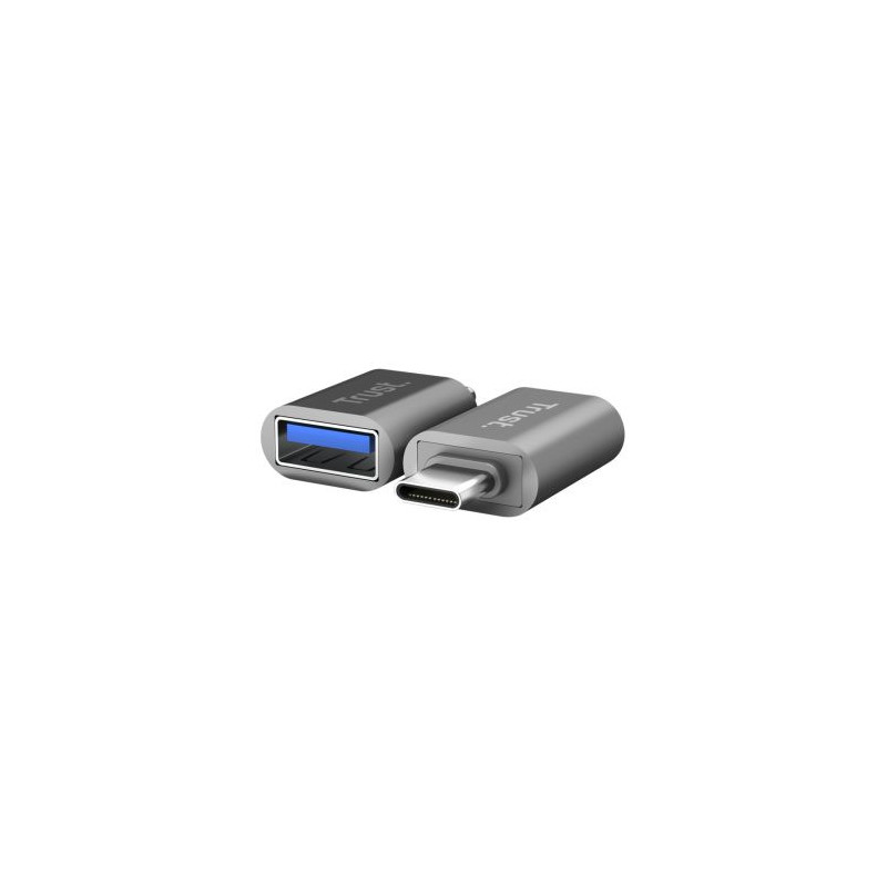 Adapteris Trust Calyx USB-C - A 2-pack