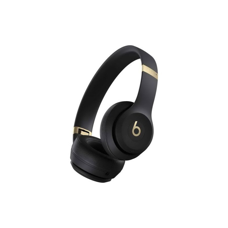 Beats Solo 4 Wireless Headphones Matte Black / Gold MC2L4