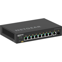Tinklo Įranga - Netgear Jungiklis GSM4210PD 8 Uostai 1Gbps 280x90x215mm Tinklo Įranga - Netgear Jungiklis GSM4210PD 8 Uostai 1Gbps 280x90x215mm