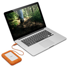 LaCie Rugged USB-C external hard drive LaCie Rugged USB-C external hard drive