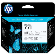 HP 771 Photo Black / Light Gray DesignJet Printhead print head HP 771 Photo Black / Light Gray DesignJet Printhead print head