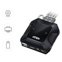 ATEN CS52DP KVM switch