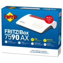 Box FRITZ! 7590 AX wireless router