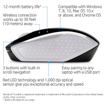 HP Wireless 200 mouse HP Wireless 200 mouse