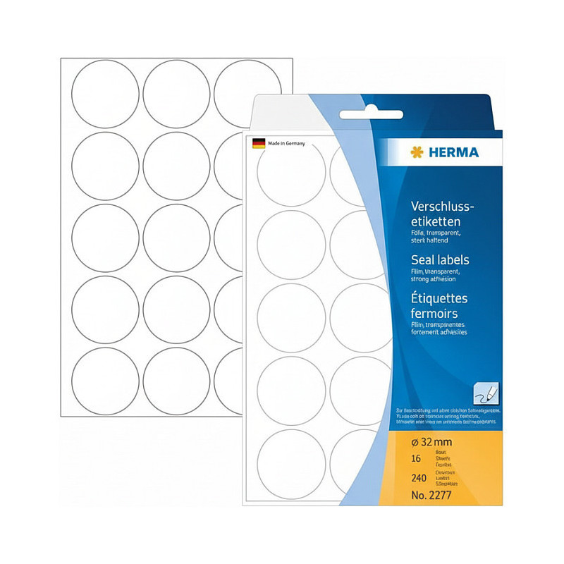 HERMA 2277 self-adhesive label