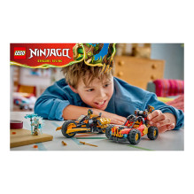 LEGO NINJAGO Kai and Cole's Combo Car