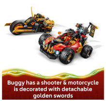 LEGO NINJAGO Kais ir Coles Kombi-Flitzer
