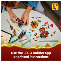 LEGO NINJAGO Kais ir Coles Kombi-Flitzer