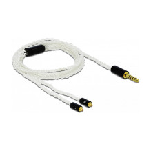 Delock Audio Kabel 4,4 mm 5 Pin Klinkenstecker zu 2 x MMCX Stecker 1,20 m Delock Audio Kabel 4,4 mm 5 Pin Klinkenstecker zu 2 x MMCX Stecker 1,20 m