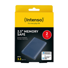 2TB Intenso Memory Safe 2 TB, Externe Festplatte (blau, extern, USB-A 3.2 Gen 1 (5 Gbit / s)) 2TB Intenso Memory Safe 2 TB, Externe Festplatte (blau, extern, USB-A 3.2 Gen 1 (5 Gbit / s))