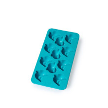 Lekue Ledus kubiņu veidne delfīnu f. ar vāku - Turquoise Lekue Lekue