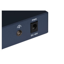Network Switch - Hikvision DS-3E0106HP-E 6-Port Unmanaged PoE 30W Blue Network Switch - Hikvision DS-3E0106HP-E 6-Port Unmanaged PoE 30W Blue