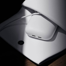 GOOGLE originalus C tipo įkroviklis PD 45W GA0573 balta lizdinė pakuotė