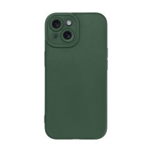 Case for iPhone 17 Pro Max / 18 Pro Max (low camera edge) Matt 2.0 dark green