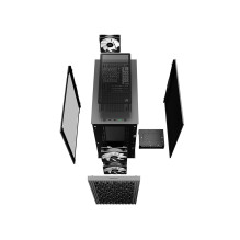 „DeepCool MATREXX 40 3FS“ mikrokompiuteris, juodas „DeepCool MATREXX 40 3FS“ mikrokompiuteris, juodas
