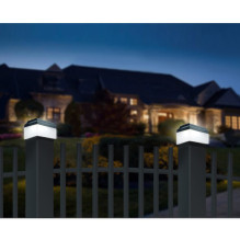 Garden pole solar light 61x41x45 mm Greenblue GB125 / 6 / 7 Solar LED Garden Lamp for fence post Garden pole solar light 61x41x45 mm Greenblue GB125 / 6 / 7 Solar LED Garden Lamp for fence post