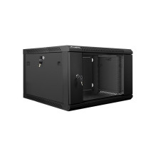 Lanberg prie sienos montuojama stelažinė spintelė 19\'\' 6U 600x600mm juoda (stiklinės durys) Lanberg prie sienos montuojama stelažinė spintelė 19\'\' 6U 600x600mm juoda (stiklinės durys)