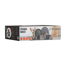 Westinghouse WCCS008506AMBB aluminium cookware set, 6 pieces Westinghouse WCCS008506AMBB aluminium cookware set, 6 pieces