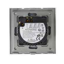 Smart switch with touch PNI SafeHome PW101 WiFi, 600W, control through the Tuya Smart application Smart switch with touch PNI SafeHome PW101 WiFi, 600W, control through the Tuya Smart application