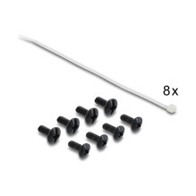 DELOCK 19 1HE komutacinis skydelis 24 prievadų Cat.6, LED juodas DELOCK 19 1HE komutacinis skydelis 24 prievadų Cat.6, LED juodas