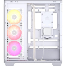 Kompiuterio Korpusas - Corsair iCUE LINK 3500X RGB Midi Tower White Kompiuterio Korpusas - Corsair iCUE LINK 3500X RGB Midi Tower White