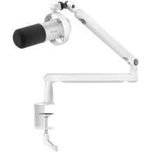 Mikrofonas - Fifine T688W Dinaminis Kardioidinis USB-C / XLR, Garso Kontrolė, Balta Mikrofonas - Fifine T688W Dinaminis Kardioidinis USB-C / XLR, Garso Kontrolė, Balta