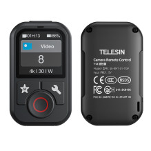 Nuotolinis valdymas - Telesin GP-RTM-T10 Bluetooth nuotolinio valdymo pultas GoPro HERO kameroms Nuotolinis valdymas - Telesin GP-RTM-T10 Bluetooth nuotolinio valdymo pultas GoPro HERO kameroms