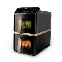 „Philips 4000“ serijos dviejų stekų „Airfryer“ su vertikaliu krepšeliu, 10 l, dviguba atskira, 2750 W, karšto oro gruzdi „Philips 4000“ serijos dviejų stekų „Airfryer“ su vertikaliu krepšeliu, 10 l, dviguba atskira, 2750 W, karšto oro gruzdi