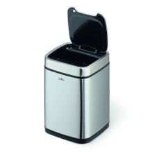 DURABLE Sensor Abfalleimer NO TOUCH 6l metallic silber DURABLE Sensor Abfalleimer NO TOUCH 6l metallic silber
