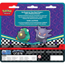 Pokémon Scarlet Violet Eraser Blister Set (Gengar) Pokémon Scarlet Violet Eraser Blister Set (Gengar)