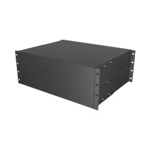 Lanberg 19" Rack Cabinet Box - 4U, Load 90 kg, 376 mm Depth, Black