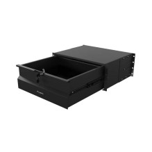 Lanberg 19" Rack Cabinet Box - 4U, Load 90 kg, 376 mm Depth, Black