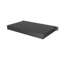 Sliding shelves - Lanberg 19" 1U Sliding Shelves 270 mm Load 30 kg Black Sliding shelves - Lanberg 19" 1U Sliding Shelves 270 mm Load 30 kg Black