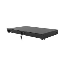 Sliding shelves - Lanberg 19" 1U Sliding Shelves 270 mm Load 30 kg Black Sliding shelves - Lanberg 19" 1U Sliding Shelves 270 mm Load 30 kg Black